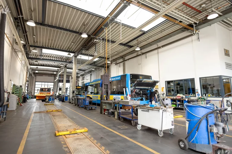 Werkstatthalle Verkehrsbetriebe Wilhelmshaven